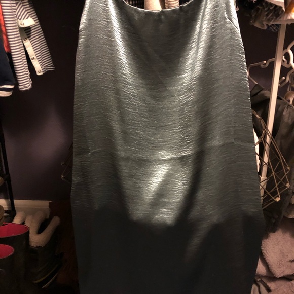 Blue metallic slip dress! - Picture 3 of 5
